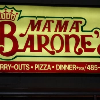 Mama Barones - a neon sign - Pizza Near Me - Brookfield, Illinois Mama Barones - a neon sign - Pizza Near Me - Brookfield, Illinois