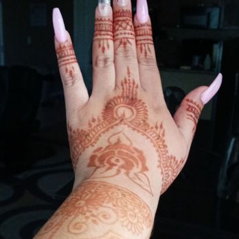 Shadow's Threading & Henna Art - This is my left hand - Threading Services Near Me - North Las Vegas, Nevada