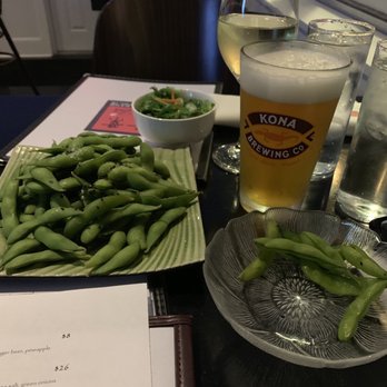 Chiba - Edamame and seaweed salad. - Sushi Bars Near Me - Westfield, Indiana