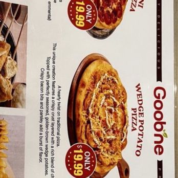 Goobne chicken - What the pepperoni Chicago Pizza looked like on the picture in menu - Chicken Shop Near Me - Carrollton, Texas