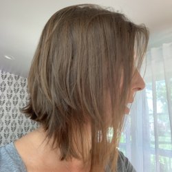 Elite Concepts Salon - First haircut with horrible angles.