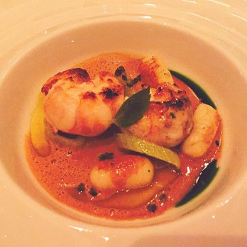 Per Se - Tasting menu item 4: Scottish Langoustines - French Near Me - New York, New York