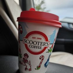 Scooter's Coffee - Oat milk latte