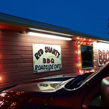 Red Shanty - Don't be fooled when you drive up to The Red Shanty Liquor Store & BBQ shack. Step in & try the tasty BBQ. - Barbeque Near Me - Higginsville, Missouri