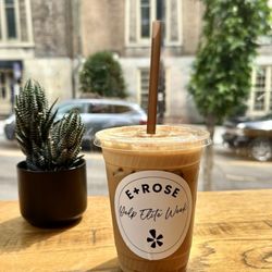 E+ROSE Wellness - What's Shakin iced coffee