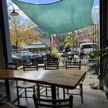 Pino Pies - They have a few tables inside and tables outside. - Desserts Near Me - June Lake, California Pino Pies - They have a few tables inside and tables outside. - Desserts Near Me - June Lake, California