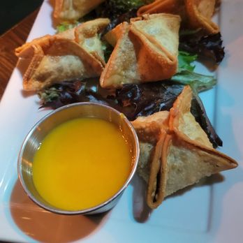 BluWater Bistro - Crab wontons - American Near Me - Seattle, Washington BluWater Bistro - Crab wontons - American Near Me - Seattle, Washington