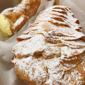 Mike's Pastry - look at those layers on that lobster tail, so tasty! - Bakeries Near Me - Boston, Massachusetts Mike's Pastry - look at those layers on that lobster tail, so tasty! - Bakeries Near Me - Boston, Massachusetts