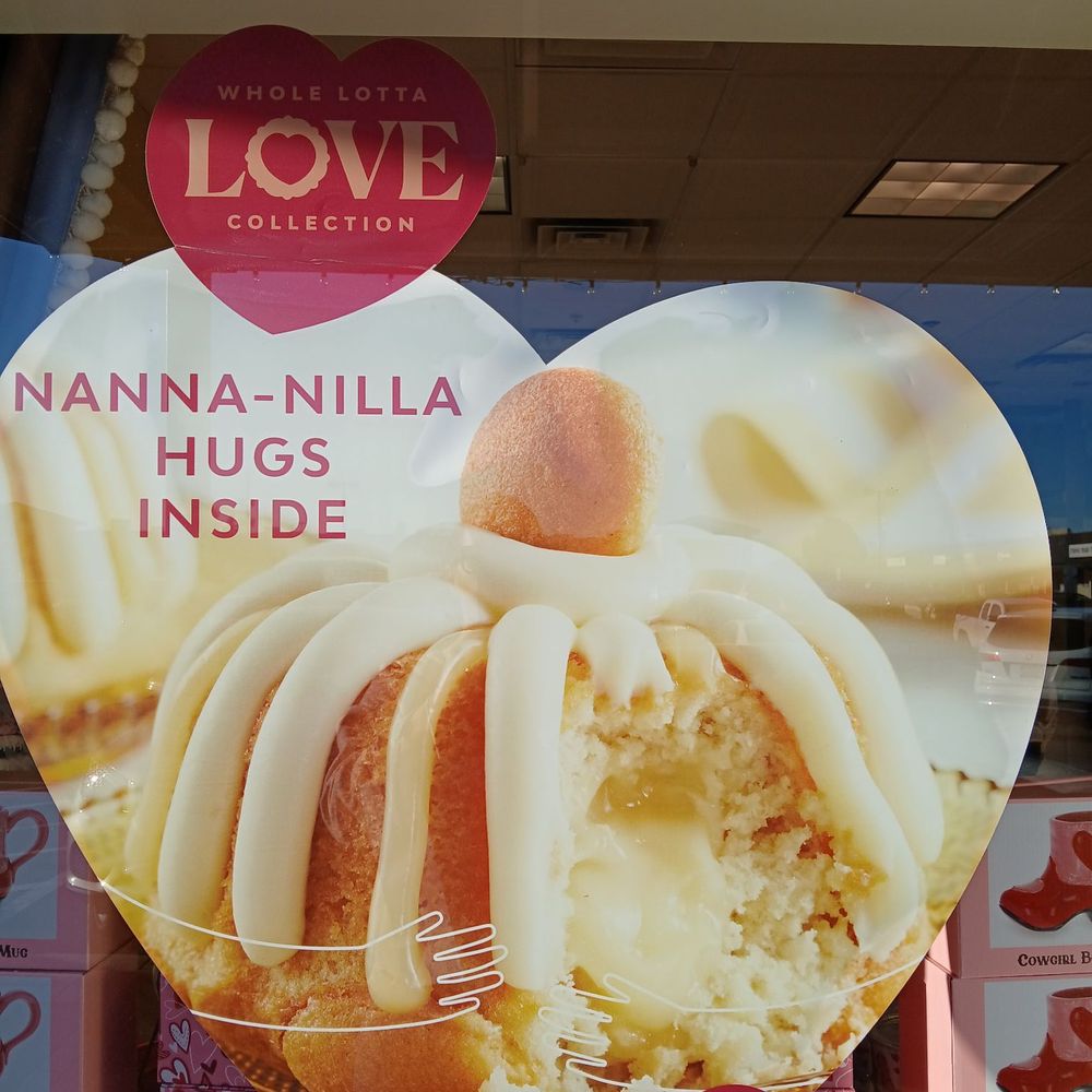 Nothing Bundt Cakes - Window advertisement - Desserts Near Me - Stockton, California Nothing Bundt Cakes - Window advertisement - Desserts Near Me - Stockton, California