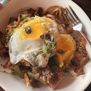 Tostadas - Carnitas Skillet - Breakfast & Brunch Near Me - San Jose, California Tostadas - Carnitas Skillet - Breakfast & Brunch Near Me - San Jose, California