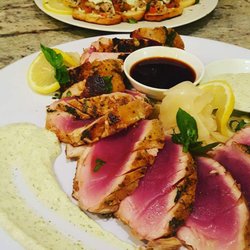 Ultimate Chef Services - Ahi Tuna served Sashimi Style  "Private Villa Chef Services"