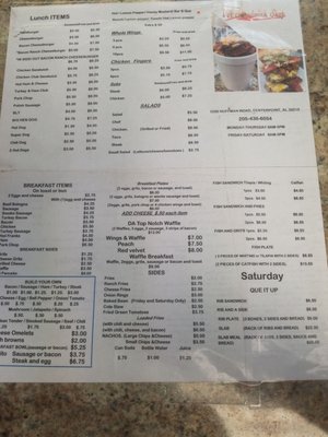 Menu photo 5 Da Sandwich Shop Center Point, AL Menu photo 5 Da Sandwich Shop Center Point, AL