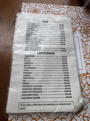 Menu photo 2 La Surtidora Pátzcuaro, MIC