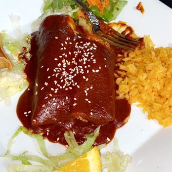 Sol y Luna - Enchiladas de mole! - Mexican Near Me - Bakersfield, California Sol y Luna - Enchiladas de mole! - Mexican Near Me - Bakersfield, California
