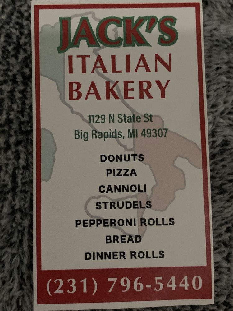 Jack’s Italian bakery Logo