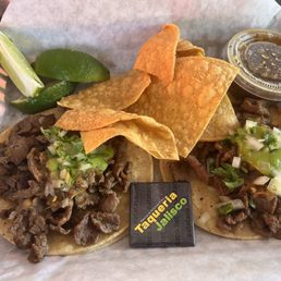 Carne asada tacos