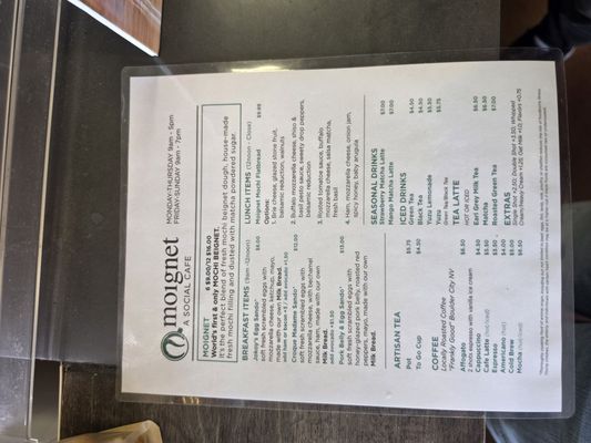 Menu photo 3 Moignet  A Social Cafe Las Vegas, NV
