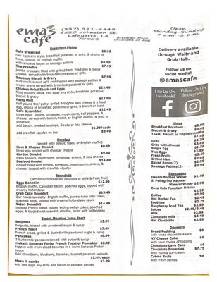 Menu photo 1 Ema's Cafe Lafayette, LA