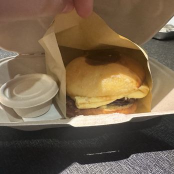 Burnside Coffee Bar - Breakfast sandwich with bacon - Coffee & Tea Near Me - Sacramento, California Burnside Coffee Bar - Breakfast sandwich with bacon - Coffee & Tea Near Me - Sacramento, California