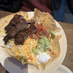 Steak fajita salad Steak fajita salad
