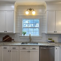 Black Jaguar Construction - I love how he was able to close the top of the cabinets and the trim work looks amazing
