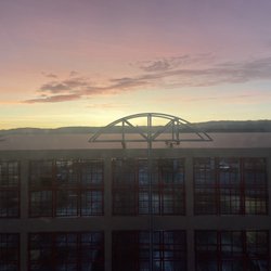 Majestic Roof Garden Hotel - Break of dawn to the east 6:20
