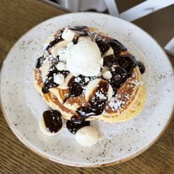 Chocolate Chip Banana Pancakes