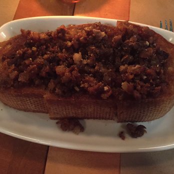 Chi Spacca - Grilled bread with bistecca drippings - Italian Near Me - Los Angeles, California Chi Spacca - Grilled bread with bistecca drippings - Italian Near Me - Los Angeles, California