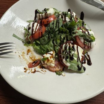 Carmine’s - Caprese salad. (I had already started to eat. It was bigger than the photo!) - Breakfast & Brunch Near Me - North Providence, Rhode Island