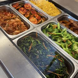 BBQ Hut - Some of their daily fresh veggies