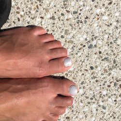 Friends Nail Salon - Picture taken 2 days after pedicure... need I say more?!