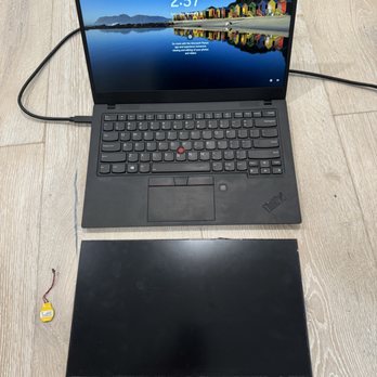 Syd Heller - A Lenovo Carbon X1 laptop that I replaced the screen and CMOS battery for. - IT Services & Computer Repair Near Me