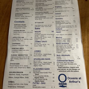 Oceans at Arthur's - Sushi Bars Near Me - Little Rock, Arkansas Oceans at Arthur's - Sushi Bars Near Me - Little Rock, Arkansas