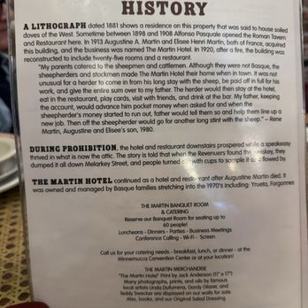 The Martin Hotel - Basque Near Me - Winnemucca, Nevada