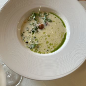 Bistro du Midi - Corn soup - French Near Me - Boston, Massachusetts Bistro du Midi - Corn soup - French Near Me - Boston, Massachusetts