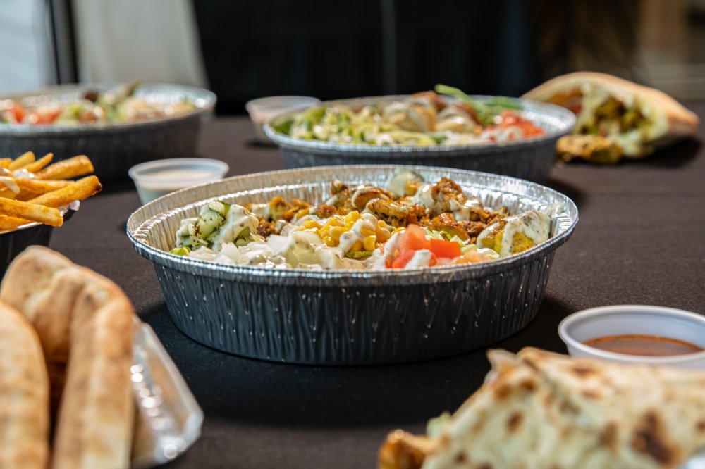 Food from The Halal Shack