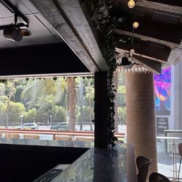 View from the bar View from the bar