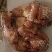 Photo of Back Door Donuts - Oak Bluffs, MA, United States. Apple fritter