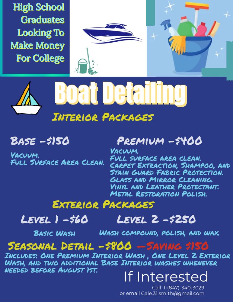 BOAT DETAIL Request a Quote Barrington, Illinois Auto Detailing