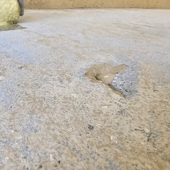 Epoxy LA - Chips in the garage floor before Epoxy.LA started the work - Flooring Near Me - Santa Clarita, California Epoxy LA - Chips in the garage floor before Epoxy.LA started the work - Flooring Near Me - Santa Clarita, California