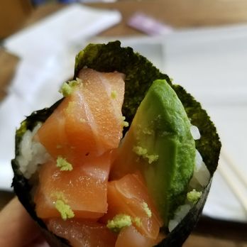 Kissfish - Make your own hand rolls. Beautiful, fresh, tasty and big. Salmon and avocado. - Poke Near Me - Forest Hills, New York