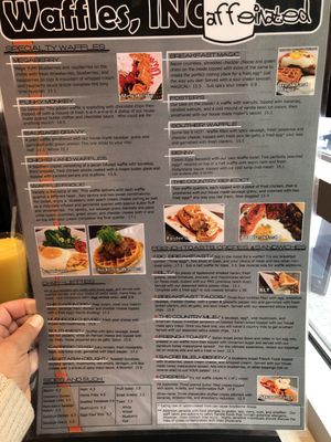 Menu photo 7 Waffles INCaffeinated Pittsburgh, PA