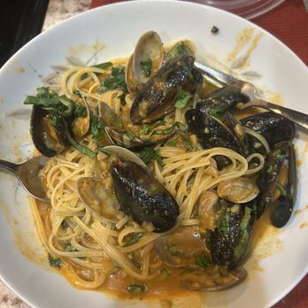 Cajun Boil - So sorry! Can't find original pics but made this with linguine next night with basil and parsley over leftovers!! - Cajun/Creole Near Me - Plantation, Florida