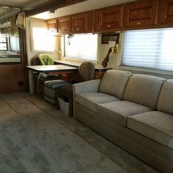 Majestic RV Center - Excellent work done by Majestic Rv. Carpeting, couches and window boxes look amazing! - RV Repair Near Me - Thousand Oaks, California Majestic RV Center - Excellent work done by Majestic Rv. Carpeting, couches and window boxes look amazing! - RV Repair Near Me - Thousand Oaks, California
