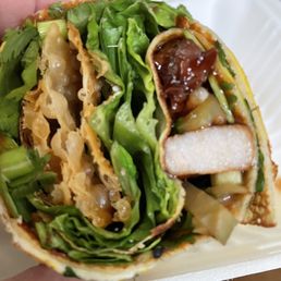 2. Old Street Original Jianbing added pickled green and pork belly.