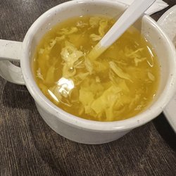 China Buffet - Soup was more water than anything made my stomach hurt..
