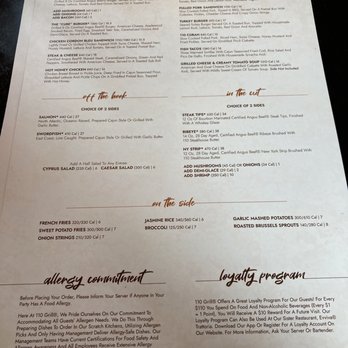 110 Grill - Menu - American Near Me - Hadley, Massachusetts