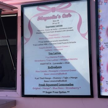 Magnolia's Cafe - Standing menu - Coffee & Tea Near Me - High Point, North Carolina Magnolia's Cafe - Standing menu - Coffee & Tea Near Me - High Point, North Carolina