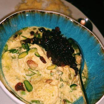 Belgrave - Flavor of Persia: slow-cooked chicken breast in yogurt, saffron, oregano, pistachios, and barberries (zereshk) - Persian/Iranian Near Me - London, XGL