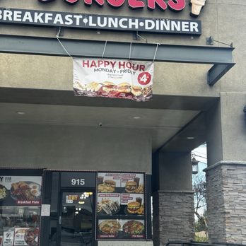 Jim's Burgers - Jim's has Happy Hour items $4.99 (good price) - Burgers Near Me - Monrovia, California Jim's Burgers - Jim's has Happy Hour items $4.99 (good price) - Burgers Near Me - Monrovia, California